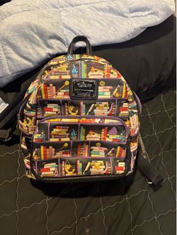 Loungefly Disney villan book backpack