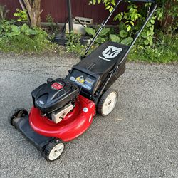 YARD-MACHINES Lawn Mower Push Only 6.75hp 190cc 21”