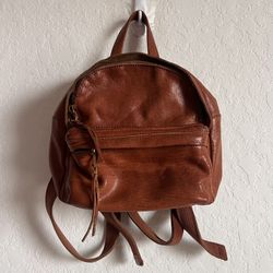 Madewell The Lorimer Mini Backpack Tan Leather SOLD OUT!