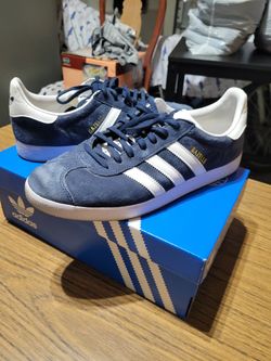 adidas gazelle silver green womens adidas Gazelle 'Blue Cloud White' Men's Shoes 11.5