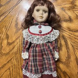 Antique Porcelain Doll Soft Body 