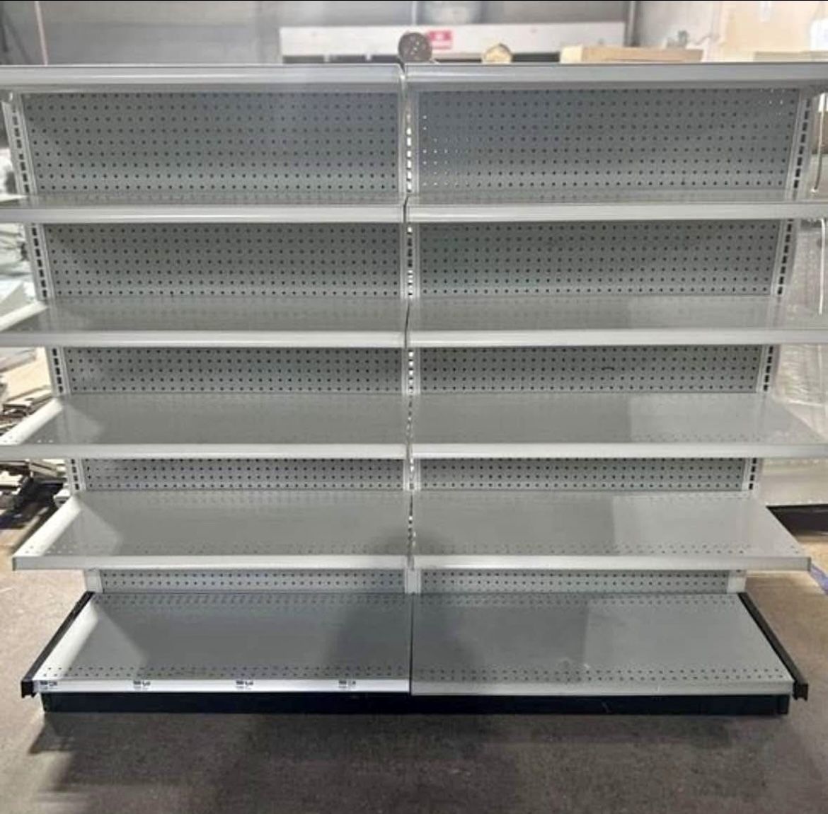 Lozier & Maddix Steel Gondola Shelving for Retail Store, Warehouses, Commercial - 100's Available