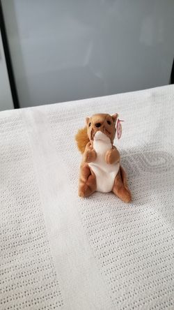 TY Beanie Babies Nuts "Rare Retired" 1996