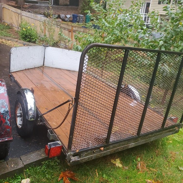 Utility Trailer landscaping trailer. Snowmobile trailer, ATV trailer, Golf Cart 