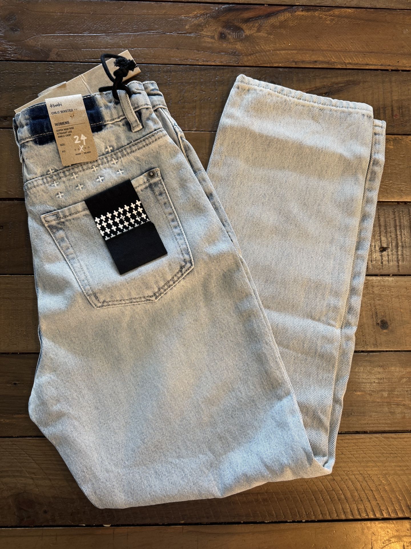 Ksubi NWT Women's Jeans Size 24 Chlo Wasted Eternal Jeans