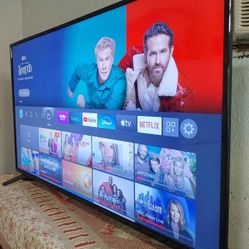 🟨FIRE  TV  55"  4K  SMART  LED  FULL UHD  HDR10  DOLBY  VISION🟩 ( NEGOTIABLE )🛑  FREE  DELIVERY🟪