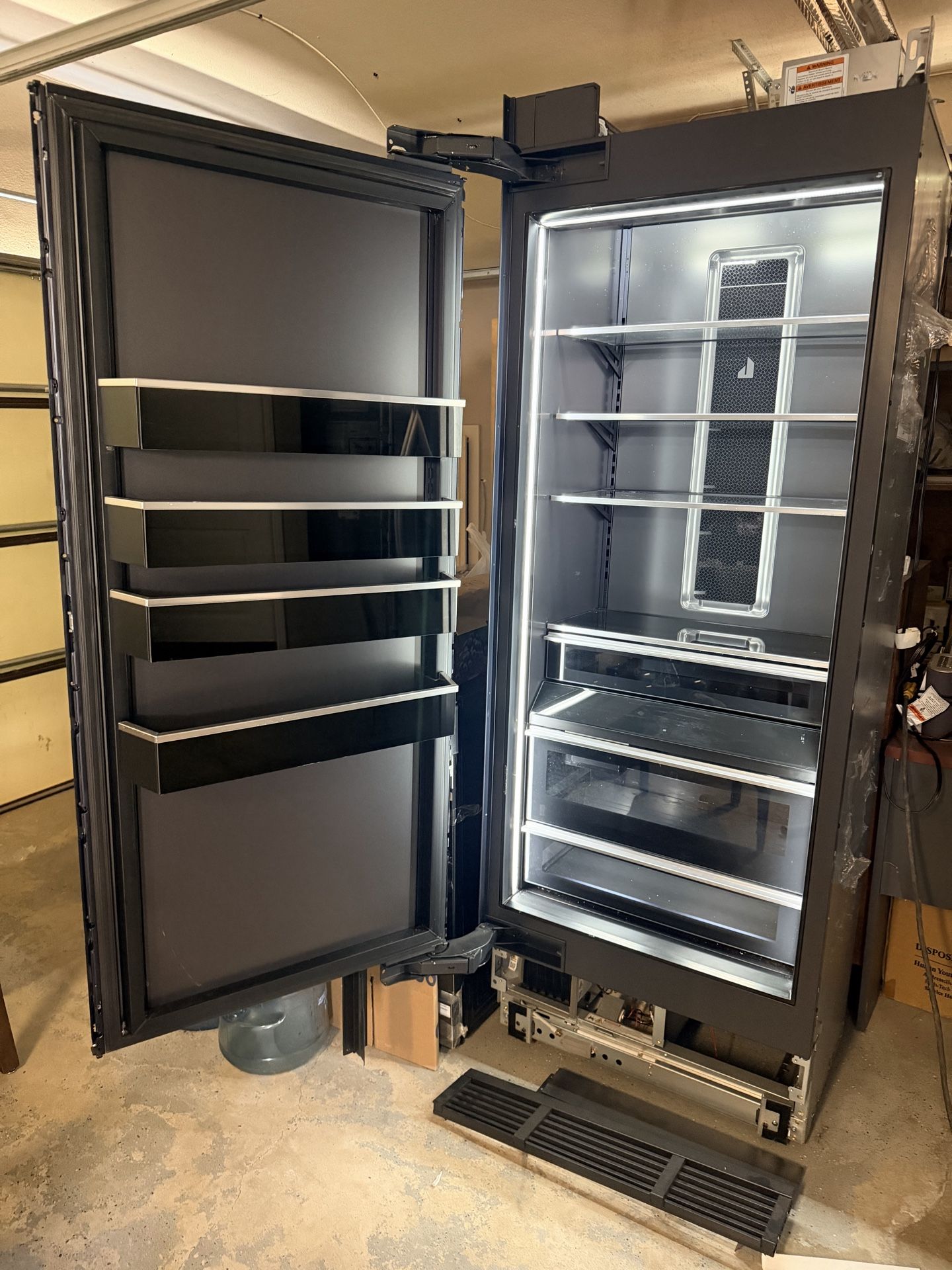 Stunning 30” Freezer Column, Jenn Air JBZFL30IGX