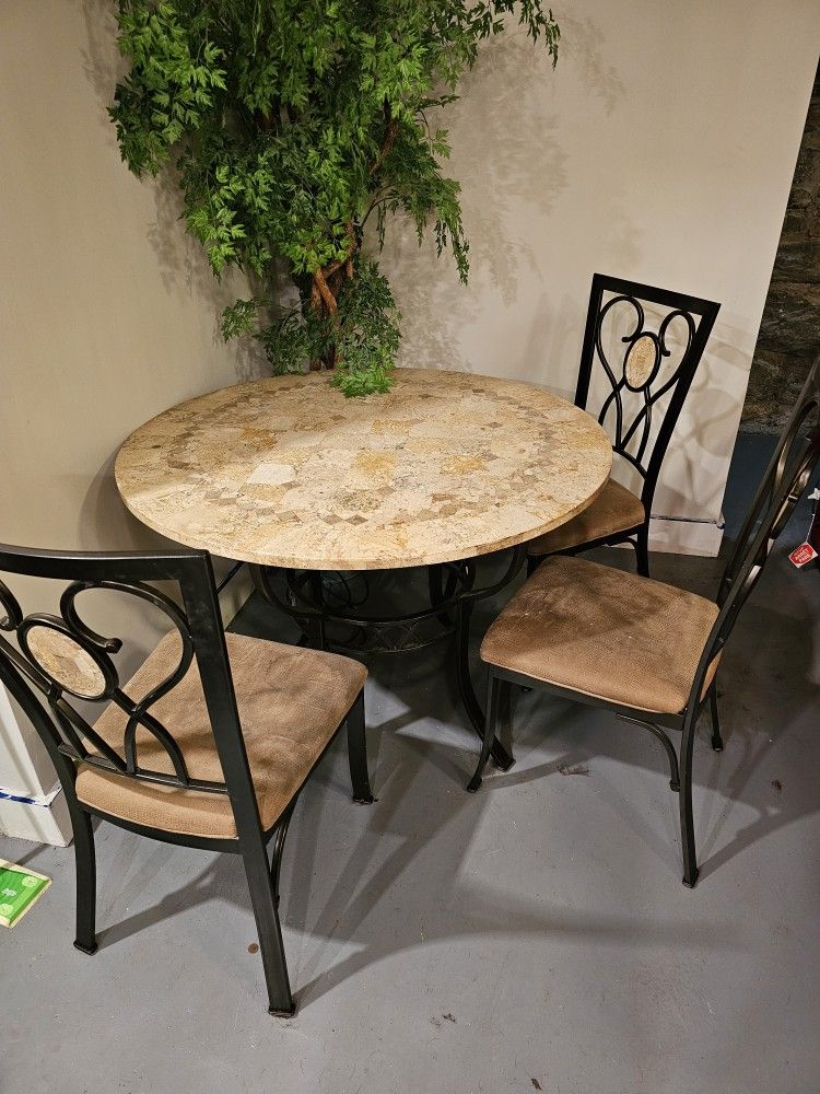 Stone Dining Room Table 