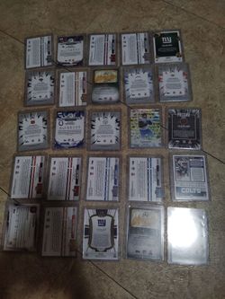 NFL Rookie Football Card Lot 25+ Cards price negotiable