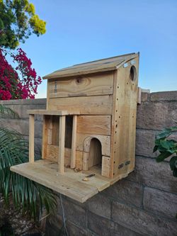 Custom Squirrel Feeding House With Camera Mount