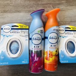 Febreze Odor-Eliminating Air Freshener~All 4 for $10