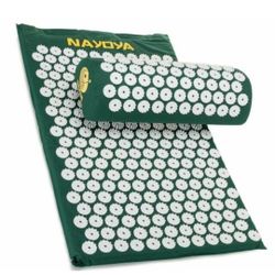 New Nayoya Back & Neck Pain Relief Acupressure Mat & Pillow Set PD $75