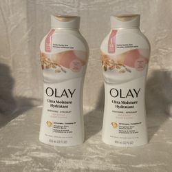 Dove and Olay Body Wash