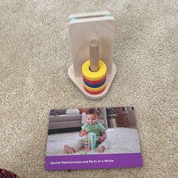 Lovevery | Wooden Stack & Slot Developmental Toy