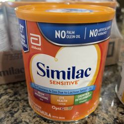 Similac Formula Sensitive 9 Cans