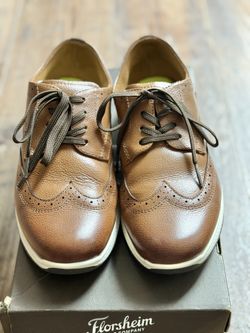 Florsheim Great Lakes Wingtip Oxford Jr Boys' Shoes (size 4.5 Boys)