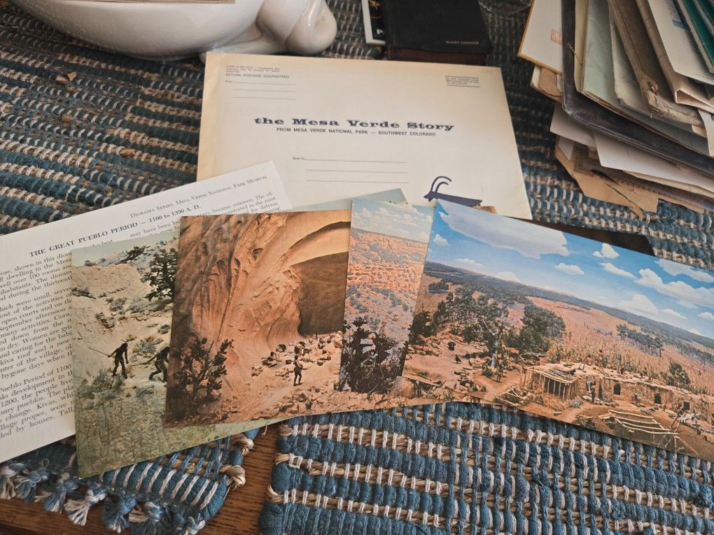 Mesa Verde Story Cards-vintage