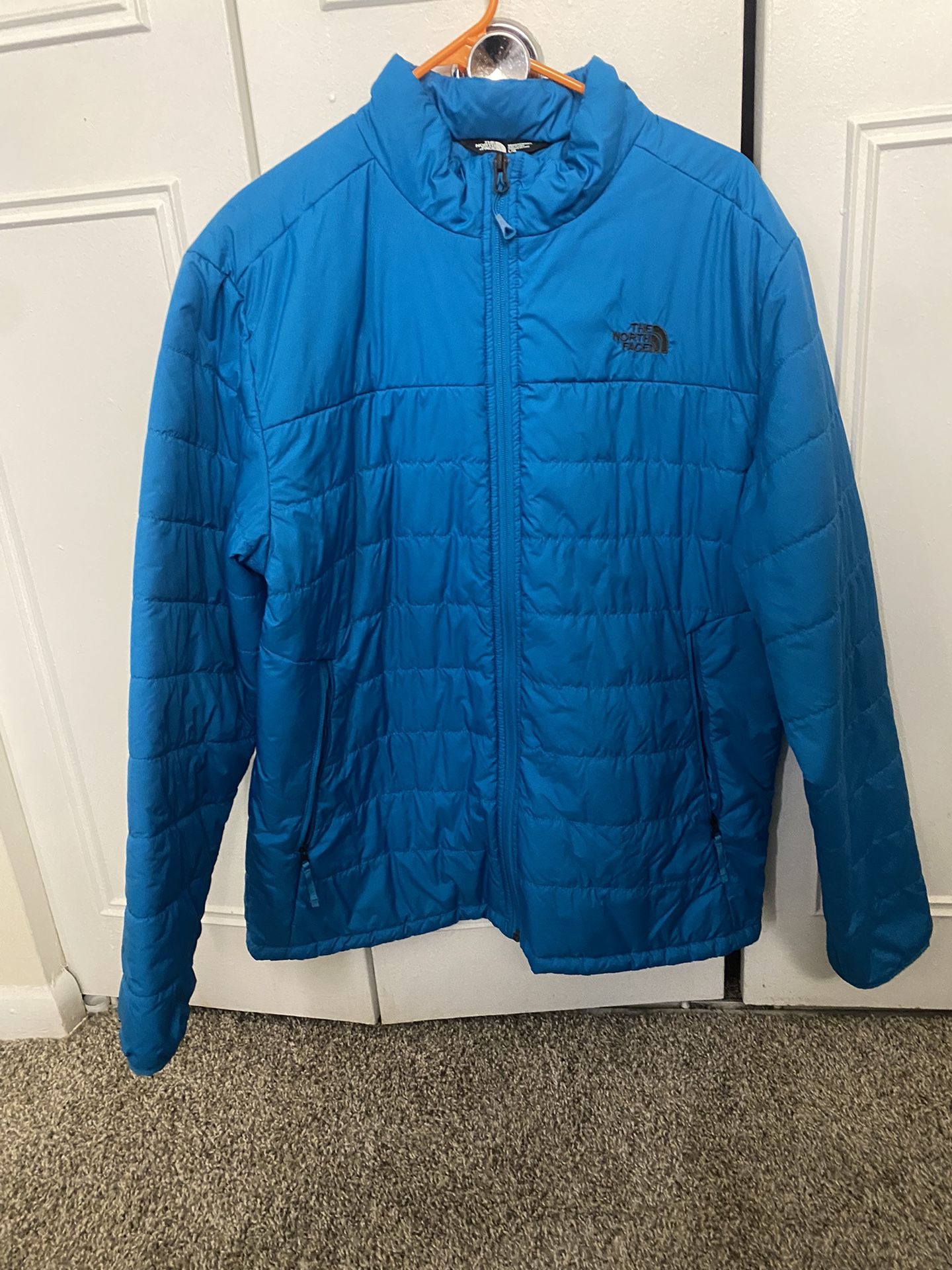 North face Blue puffer jacket
