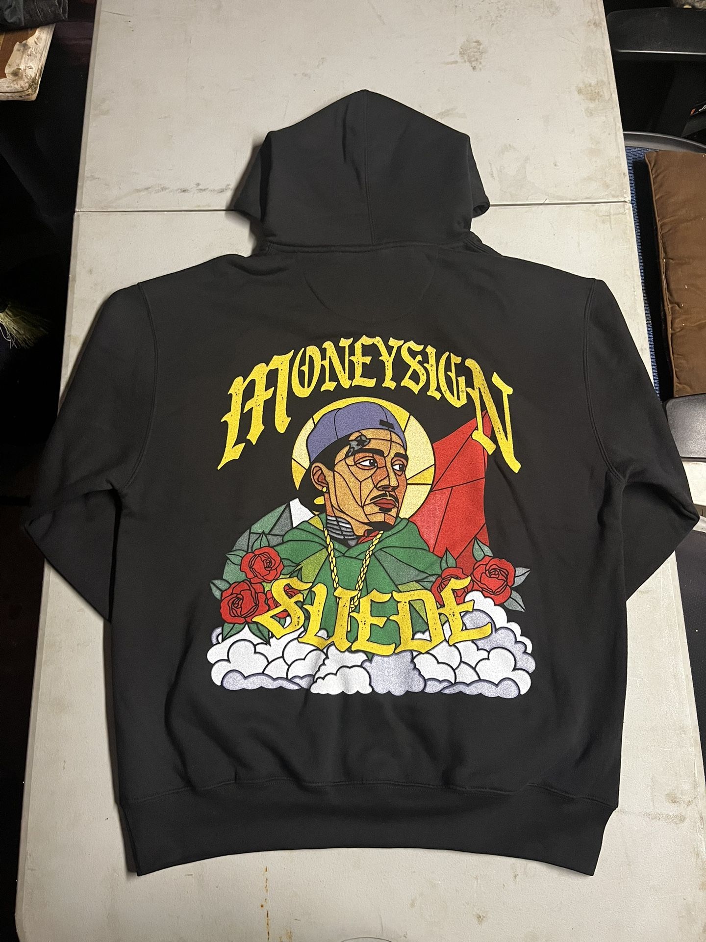 Park$idexMoney$ignSuede Hoodie