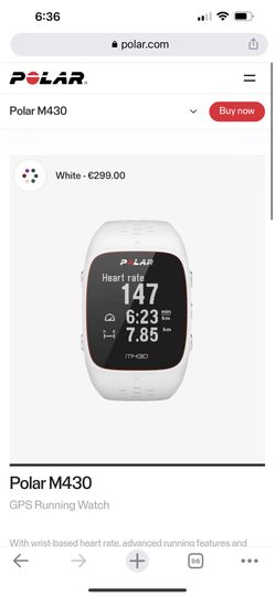Polar M430 GPS Running Watch