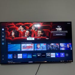 55 Inch Samsung Tv W/ Wall Mount 