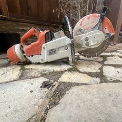 Stihl 350 concrete saw outlet