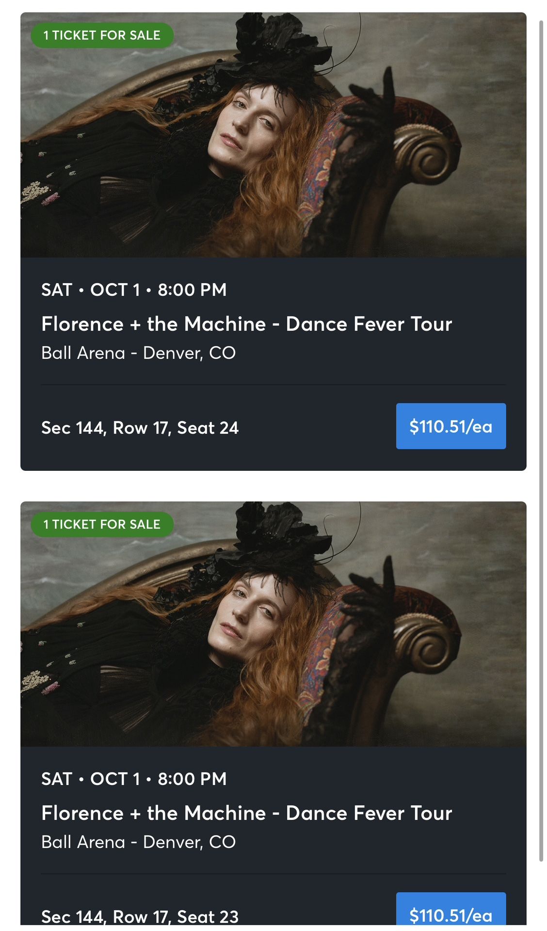 Florence + The Machine Tickets