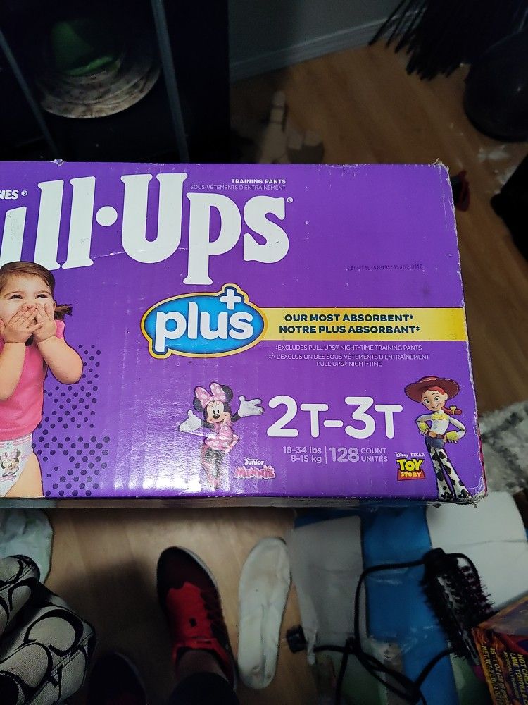 Huggies Pull-Ups 2T to 3T 128 count