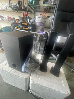 Speakers and soundbar