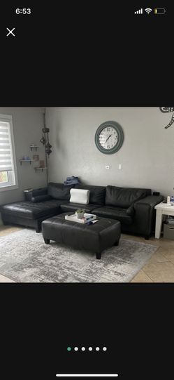 Dark Grey Couch 