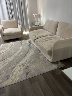 Sofa and chair