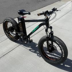 NAKTO 20”×4”fat-tire 700W e-bike Working normally.