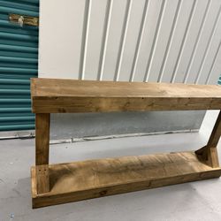 Console Accent Wood Table 