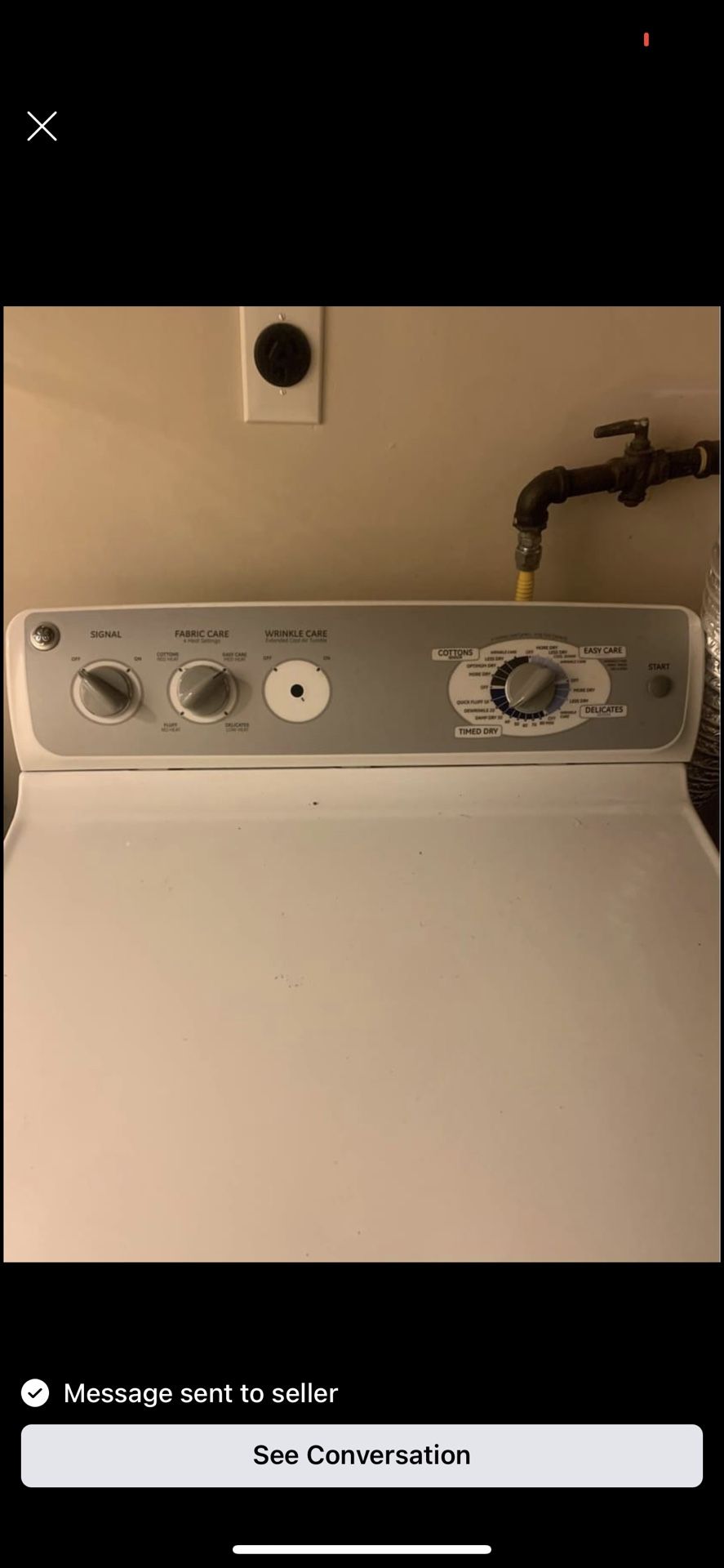 Gas Dryer 