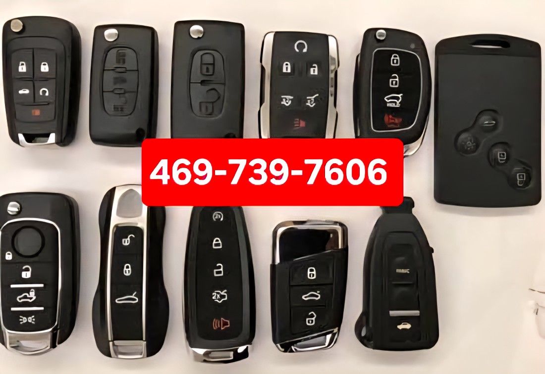 Car Key's, Remotes And Key Fobs 🔑 