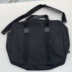 Black zippered Bag