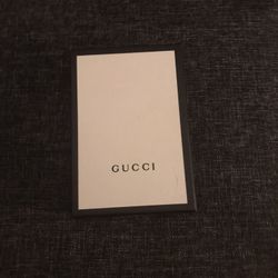 Gucci card holder Mini box and dust bag