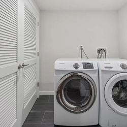 Samsung Front Loading Washer and Dryer