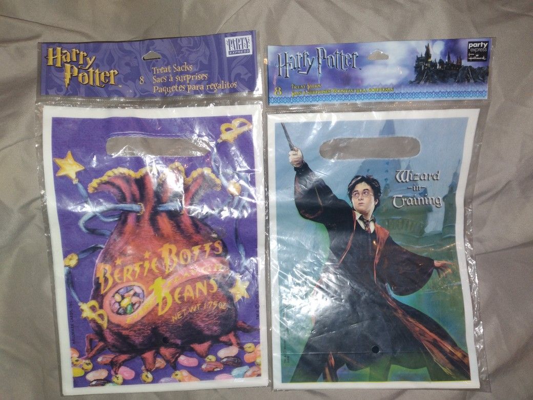 New Sealed Harry Potter Birthday Bags (16)