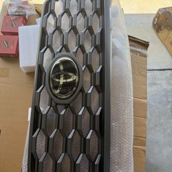 Toyota Tacoma TRD Grill with Emblem 2021-2023  Like New GRAY