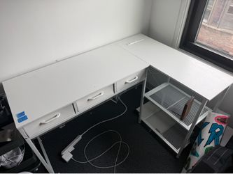 FREE - bed w/mattress + desk