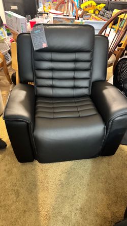 Raptor Ridge Electric Leather Recliner Chair