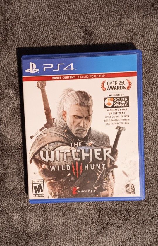 PS4 Witcher 3 Wild Hunt (PlayStation 4, 2015)