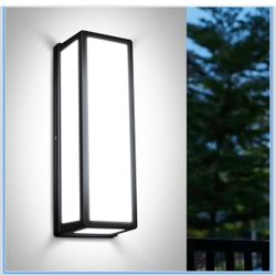 Tomourd 30Watt Modern Outdoor Wall Lights, 2000 Lumen Waterproof Exterior Porch Light, 6000K Daylight Anti-Rust Wall Mount Outdoor Wall Lighting for H