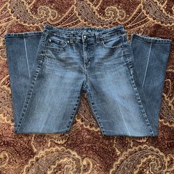 Code Bleu Jeans Women Size 10 / 29 Vintage Denim Classic Straight Leg Short
