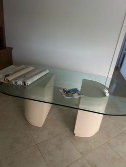Glass table