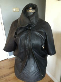 Designer Sheri bodel leather jacket