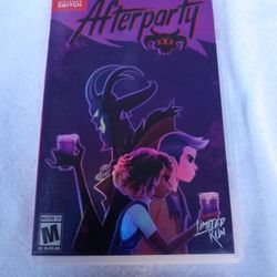 Afterparty Nintendo Switch Limited Run Games Complete With Case And Booklet Rated M For Mature