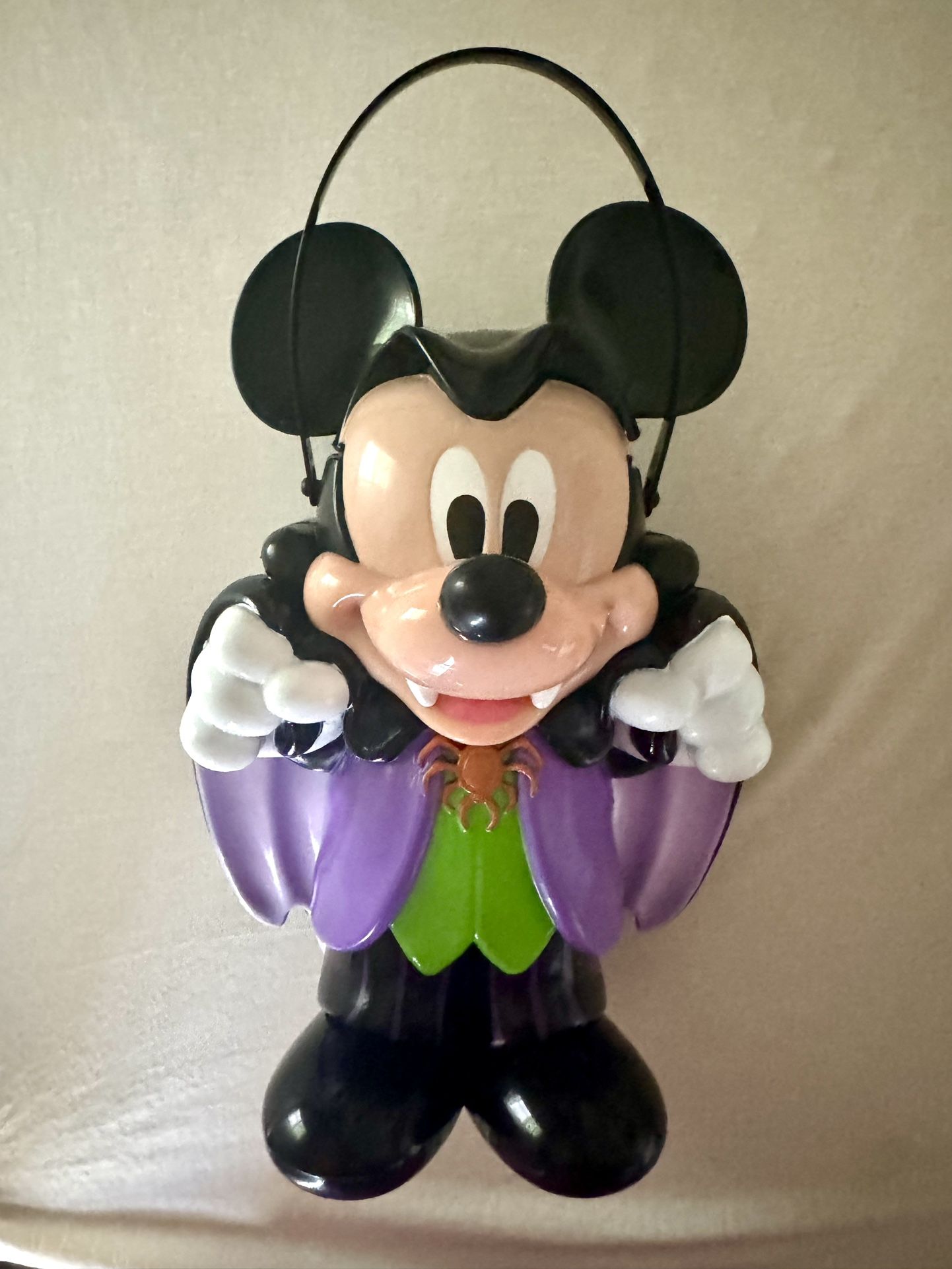 Disney Halloween Dracula Vampire Mickey Mouse Popcorn Bucket Collectible