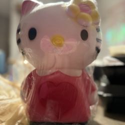 A Large Hello Kitty Piggy Bank